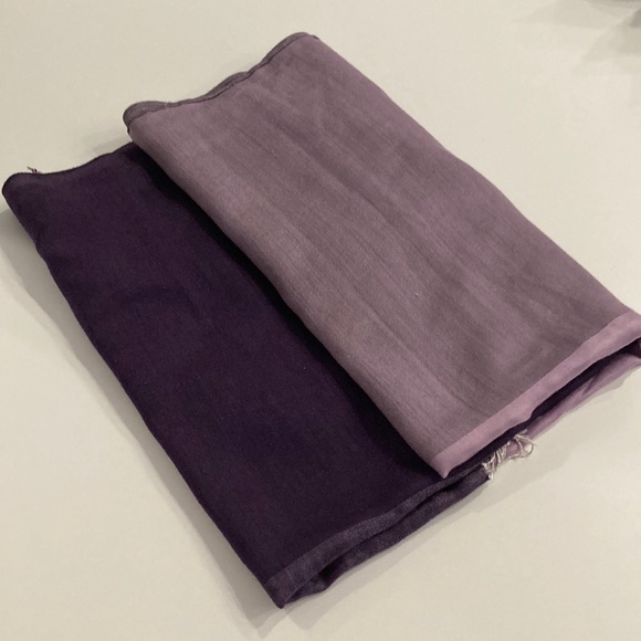 Elegant Purple and Lavender Scarf - Picture 1 of 5